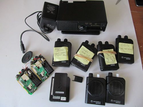Motorola minitor iv 4 pagers (for parts)  a04kus9238bc item6 for sale