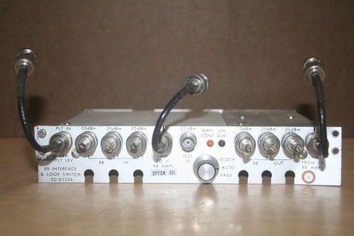 Harris Farinon SD-83226 BB Interface &amp; Loop Switch