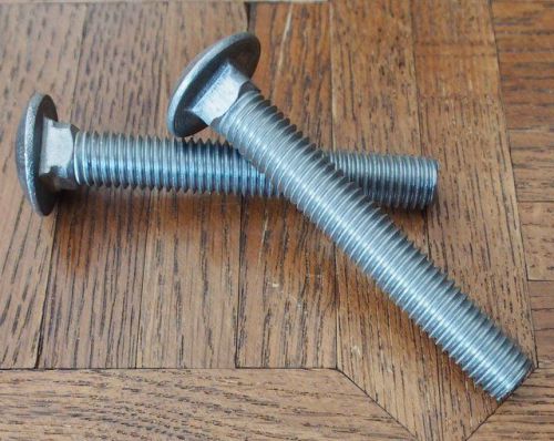 1/2&#034;-13 x 3-1/2&#034; Stainless Steel Carriage Bolt (31 pcs) NEW