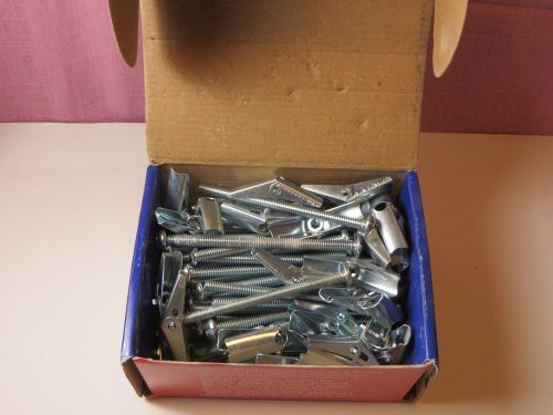 POWERS FASTENERS Toggle Bolts 1/4 x 4 / Cat. No. 04241 Box Of 42 New Never Used