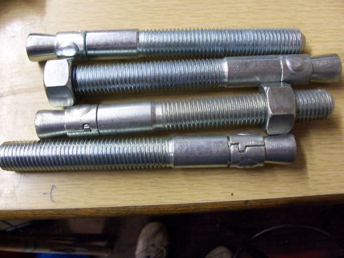 Lot of 4 -3/4&#039;&#039;x10x 8&#034;long&#039; thunderstuds,concrete sleeve anchor, new , usa made! for sale