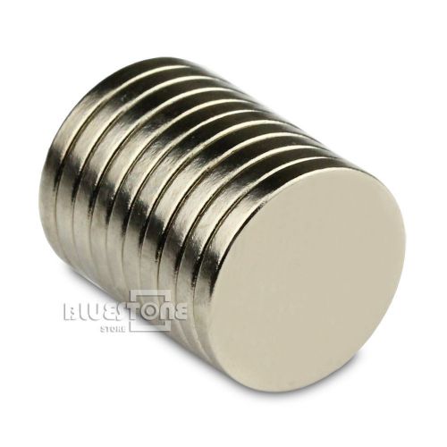 Lot 10 X Strong Round Circleslice Disc Magnets 15 * 2mm Neodymium Rare Earth N50