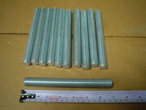 1 lot 12 3/4-10x7&#034; plated steel threaded rod new 60 day warranty for sale