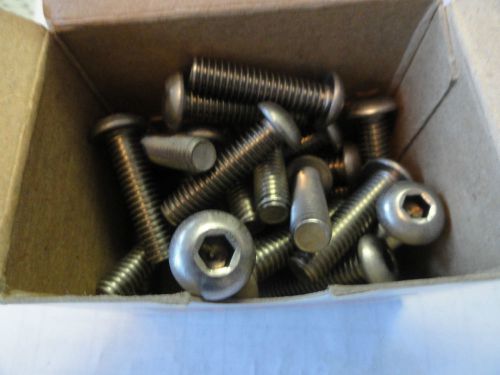 5/16-18 x 1 1/4&#034; long stainless button head screws for sale