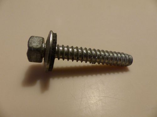 100 pcs ROOF SCREWS WITH WASHER  3/16&#034; x 1-1/4&#034;