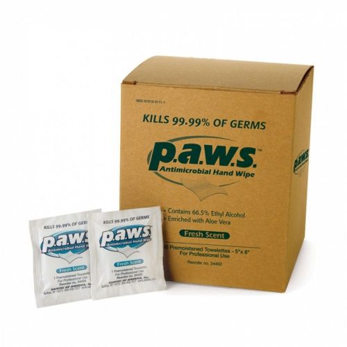 Personal antimicrobial wipes - against hiv and av flu for sale