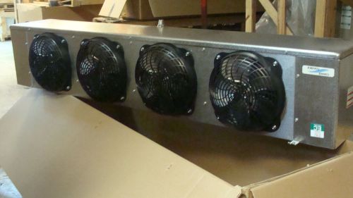 New climate control 4 fan walk in cooler evaporator 20,800 btu&#039;s 134a tx ec for sale