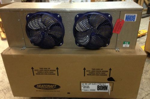 New 2 fan electric defrost walk in freezer glycol evaporator btuh/°itd 475 ec for sale