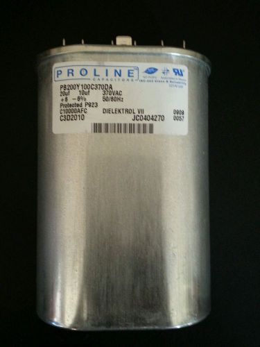Proline capacitors. Fasco C3D2010