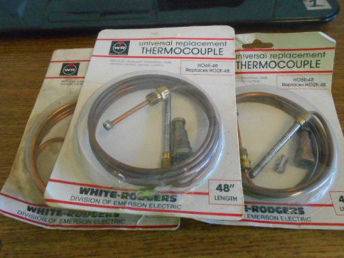 NEW LOT OF 3 WHITE RODGERS UNIVERSAL REPLACEMENT THERMOCOUPLE HO6E-48