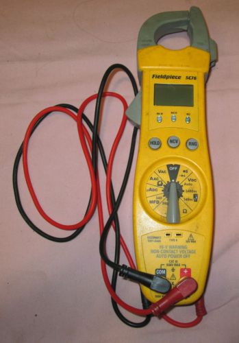 Fieldpiece auto ranging digital clamp meter model sc76 for sale
