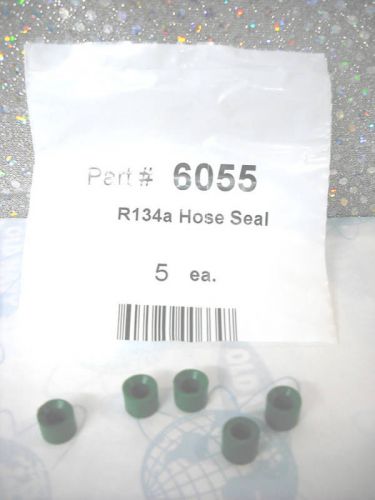 Refrigeration A/C Hose Seals For R134a Hoses FJC#6055, Set of 5.