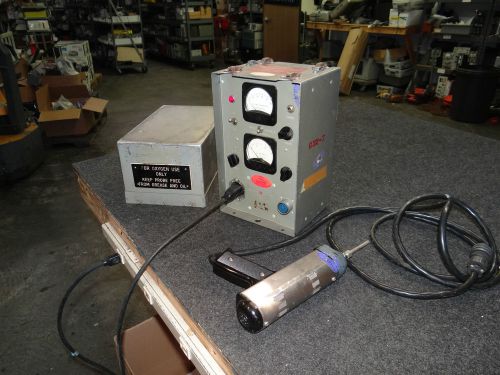 Vintage GE Leak detector H1Control Unit w/ Gun 9159506G4