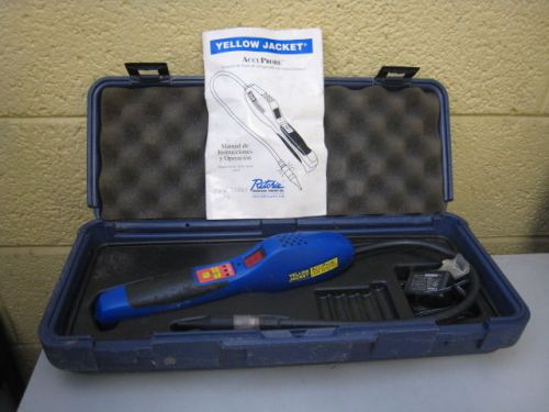 Ritchie yellow jacket 69365 accuprobe leak detector w/ heat sensor free shipping for sale
