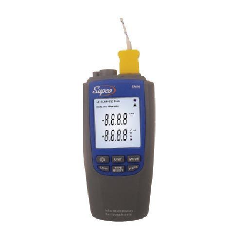 Supco EM90 Dual Thermometer (Infrared and Thermocouple)