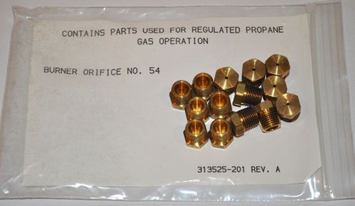 # 54 - Burner Orifices for Regulated Propane Gas- Open Package - 14 Pieces -