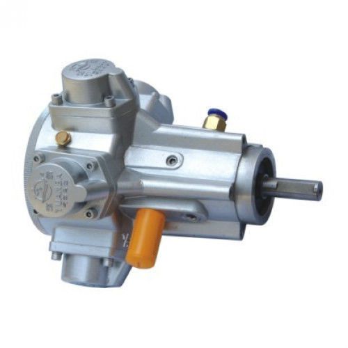 Air Drive Pneumatic Radial Piston Motor Mixer 0.5HP 720RPM 16mm Shaft 4.9 Torque