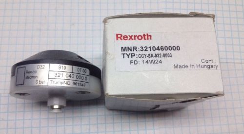 Rexroth Mecman - 3210460000 CCY-SA-032-0003 - NEW, FREE SHIPPING