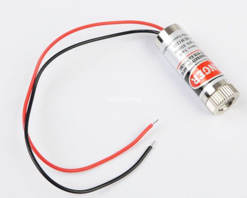 650nm 5mw red laser line module focus adjustable laser head 5v new for sale