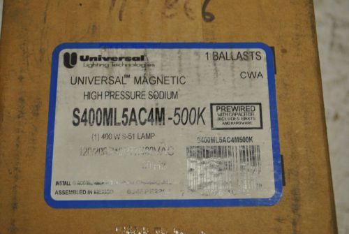 Universal Magnetic High Pressure Sodium S400ML5AC4M 500K