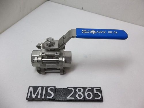 Haitima cf8m 1000wog stainless socket weld end ball valve (mis2865) for sale