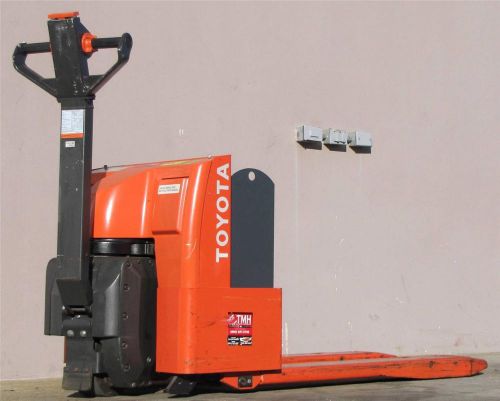 Toyota 4000 lbs Electric Pallet Jack Lift Truck 48” Forks 24V On Board Charger