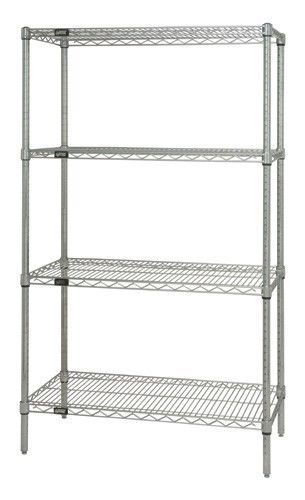 New 72&#034;h quantum storage retail shelving unit - complete 1 box package for sale