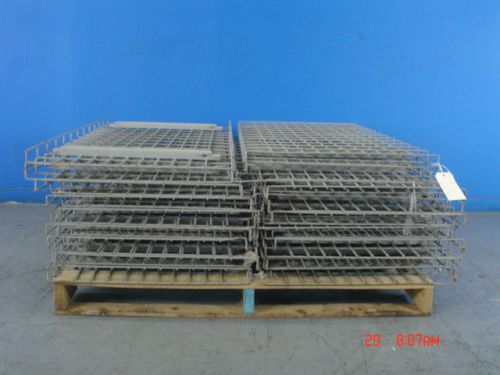 24&#034; width pallet rack wire mesh for sale