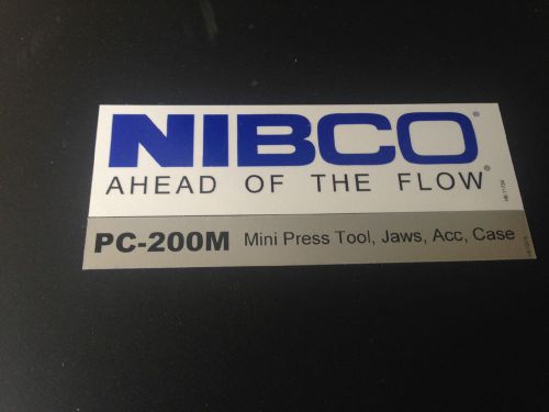Nibco Mini Press Tool Kit with Jaws PC-200M