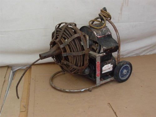 My- tana mfg. co. - heavy duty drain snake - little workhorse sewer auger for sale