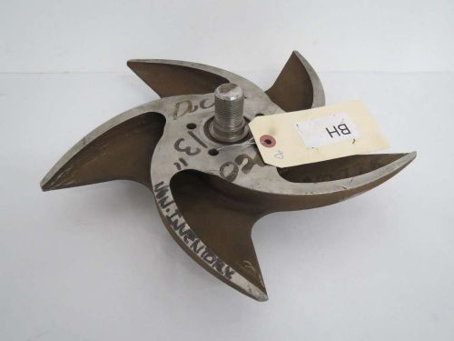 5 VANE 13 IN OD STAINLESS PUMP IMPELLER REPLACEMENT PART B449952