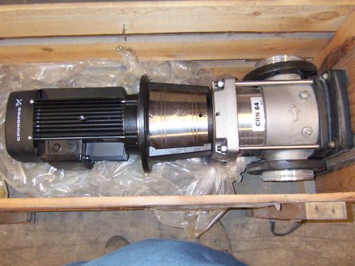 Groundfos pressure boosting pump crn64-1-1 a-g-g-v-hqqv 7.5 hp for sale