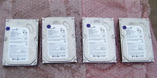 Qty) 4 seagate 160gb ide 7200 dvr hard drives great deal for sale
