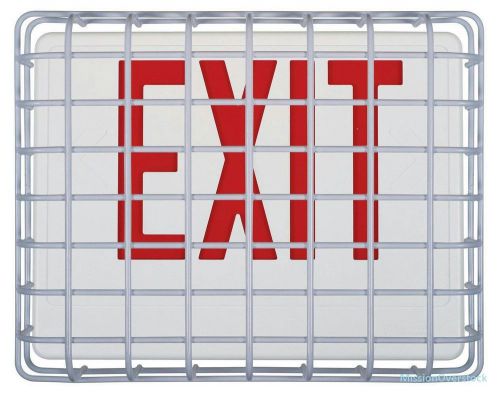 Safety technology international sti-9640 exit sign protective coated wire guard for sale
