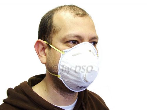 Pack of 3 dust masks with valve sf040 for sale