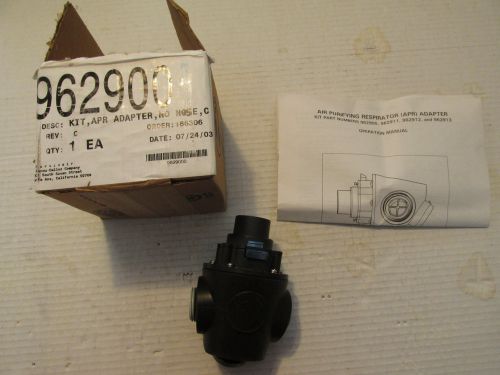 New survivair 962900 air purifying respirator adapter apr for sale