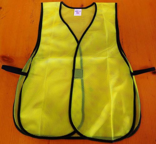 Ok-1 safety model ok-lv2 hi-vis open mesh vest, sz s-xxl (26-50&#034;), brand new for sale