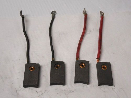 NEW LOT OF 4 NO NAME CARBON MOTOR BRUSH NWE 524 1-1/2&#034;LENGTH 7/8&#034;WIDTH 3/8&#034;THICK