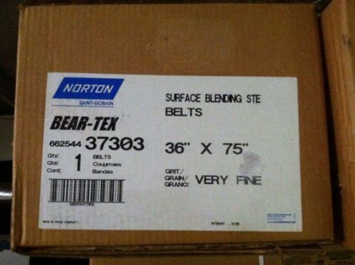 Norton Bear-Tex Surface Blending Conditioning Belt 36&#034; x 75&#034; Very Fine