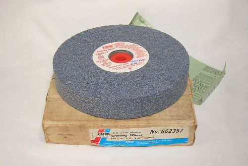 NEW! TRW 6 X 1 -GRIT 46- GRINDING WHEEL -1&#034; SHAFT W/SIZE ADAPTERS -SHIP FREE