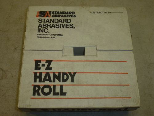 STANDARD ABRASIVES 2&#034; x 50 yd EMERY CLOTH E-Z HANDY ROLL SANDPAPER, 150-Grit
