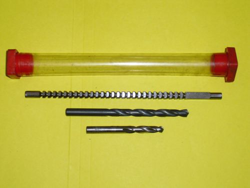 1/4&#034; square hassay savage hss broach with 17/64&#034; &amp; 9/32&#034; pilot drill bits for sale