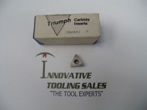 Tnma 332 carbide insert grade c2 triumph brand 10pcs for sale