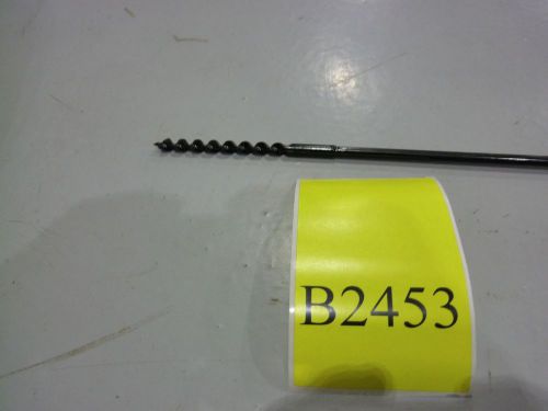 Flexible shaft drill bit, better bit by brock bb-0202, 1/4&#034; x 72&#034; auger (nos) for sale