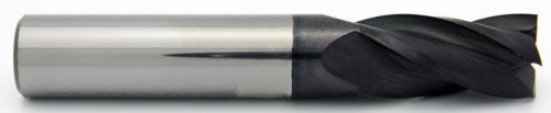 3/8&#034; Diameter, 1&#034; LOC 4 Flute Single End AlTiN Carbide End Mill USA #56635