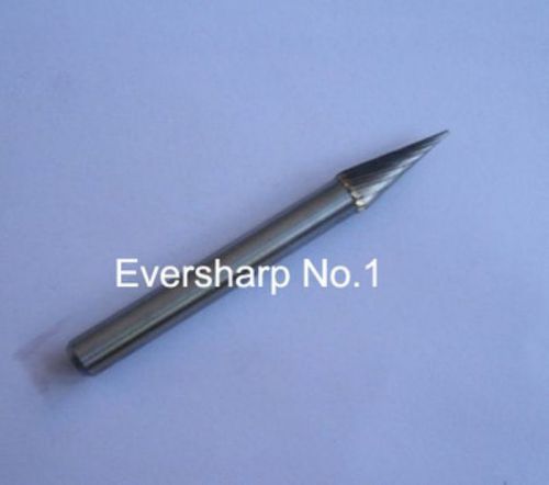 1pcs Carbide Rotary File/Burr Conical pointed-nose 6mm