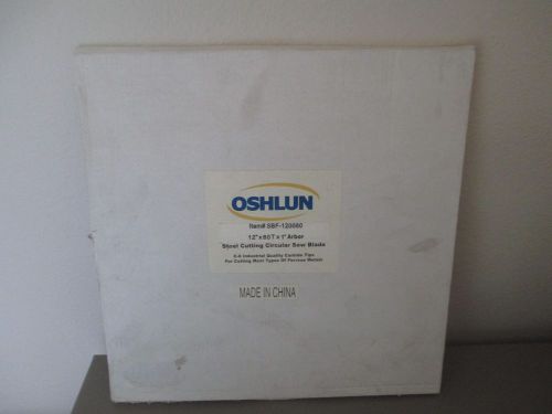 Oshlun sbf-120060 12&#034; x 60t steel cutting saw blade for sale