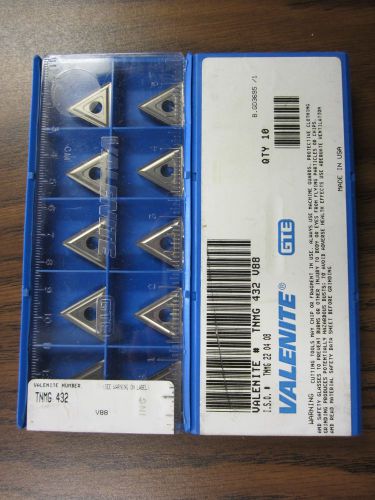 40pcs Valenite TNMG432 Carbide Inserts  Coated  free shipping-new