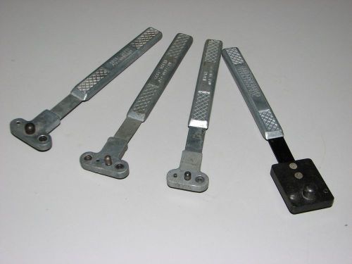 4 piece ati (snap-on) nutplate jigs- aircraft,aviation tools for sale