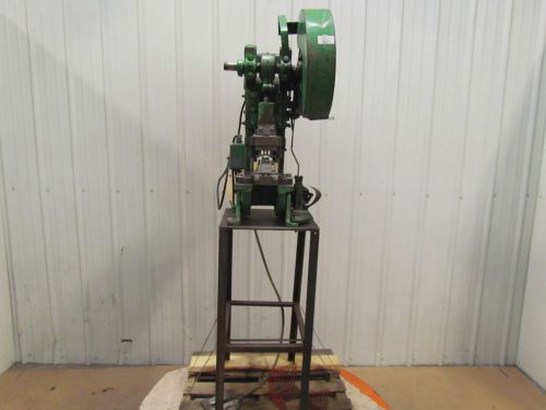 Benchmaster mechanical 4 ton punch press obi 1&#034;stroke 3-1/2&#034; throat 1/3hp for sale